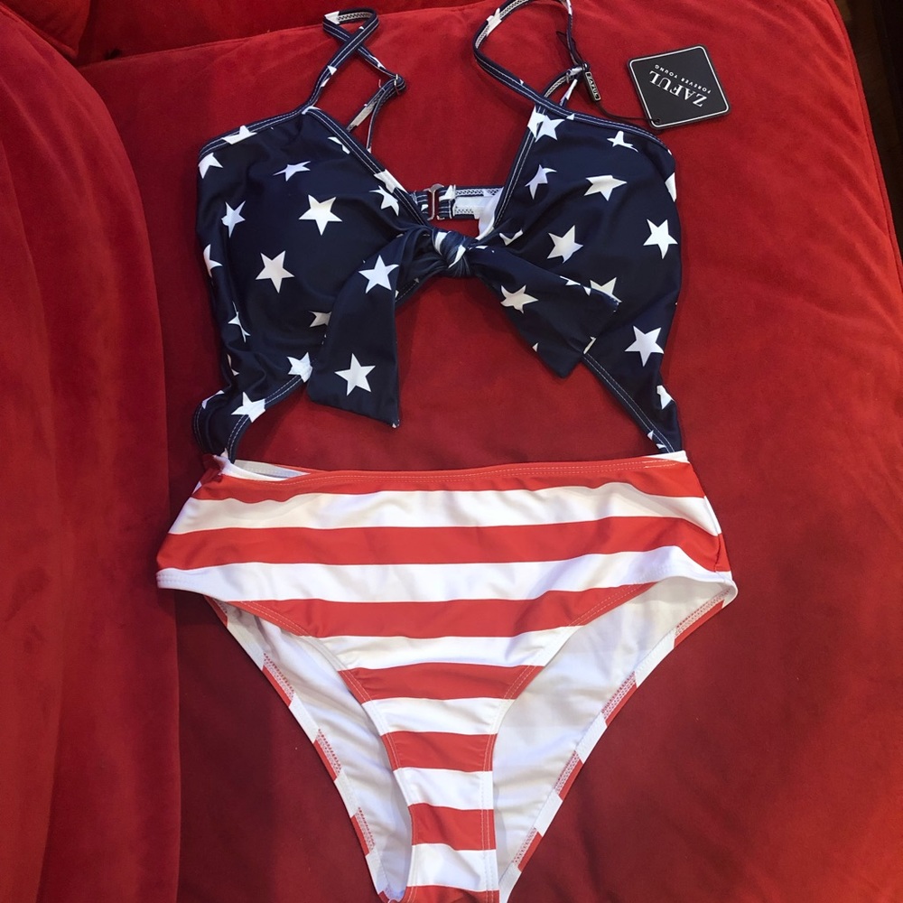 Patriotic One piece swimsuit